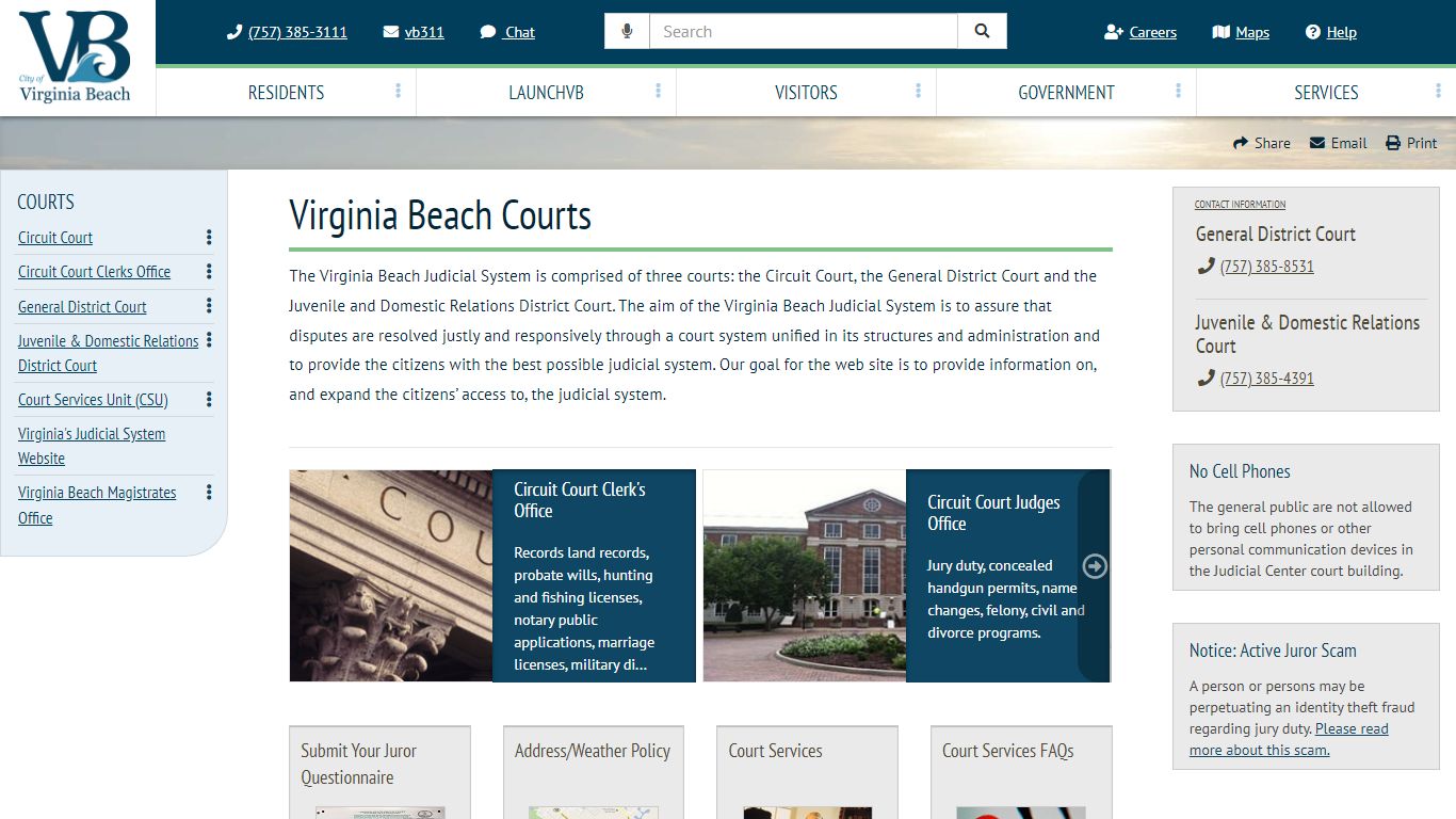 Virginia Beach Courts :: VBgov.com - City of Virginia Beach